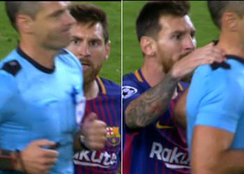 بالفيديو ماركا ميسي لعب بـ النار مع حكم برشلونة ويوفنتوس