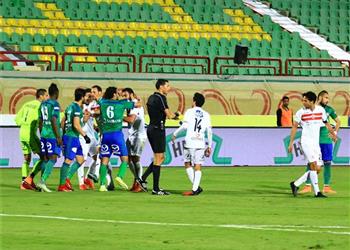 جمال الغندور الشحات يستحق ركلتي جزاء أمام الزمالك