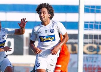 بالفيديو عمرو وردة يتألق ويسجل هدفين لأتروميتوس في كأس اليونان