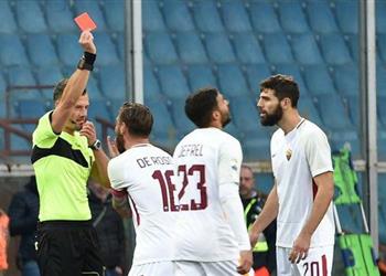 فيديو إعلان عقوبة دي روسي بعد صفعه للاعب جنوى