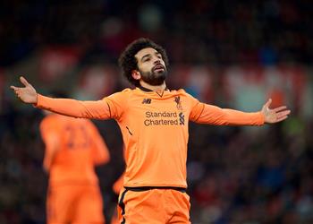 بالفيديو محمد صلاح ينفرد بصدارة هدافي البريميرليج ويسجل هدف ا في شباك ستوك سيتي