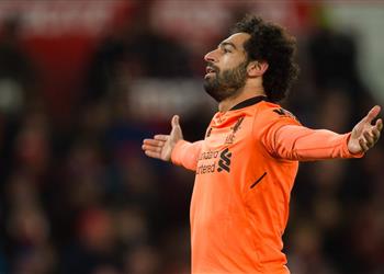 تقييم مميز لمحمد صلاح بعد تألقه أمام ستوك سيتي وتسجيله هدفين