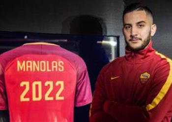 رسميا روما يعلن تجديد تعاقد كوستاس مانولاس