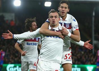 رمضان صبحي بديلا مع ستوك سيتي في مواجهة سوانزي سيتي