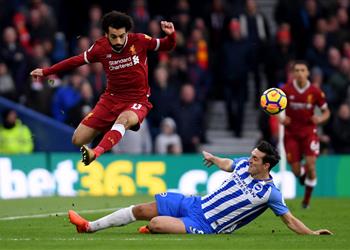 صحفي إنجليزي يتغني بمحمد صلاح وأدائه أمام برايتون