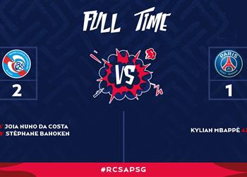 بالفيديو ستراسبورج يذيق باريس سان جيرمان أول هزيمة في موسم الدوري الفرنسي