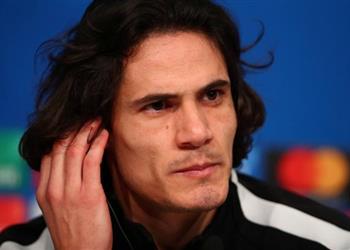 كافاني أتمني الفوز بلقب دوري الأبطال