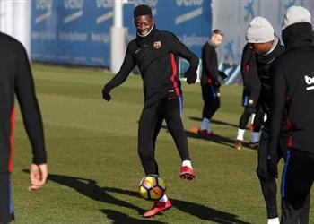 برشلونة يبشر جماهيره بخبر سار بشأن ديمبلي