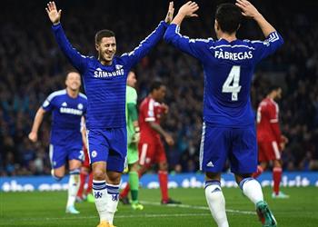 كيف علق هازارد وفابريجاس على مواجهة برشلونة المحتملة بدوري الأبطال