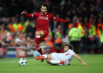 محمد صلاح يحصل على تقييم مميز بعد تألقه أمام سبارتاك