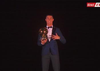 أول تعليق من رونالدو عقب التتويج بالكرة الذهبية