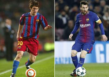 مدرب برشلونة يغير مصير ميسي وينقذه من اللعب في الدرجة الثانية