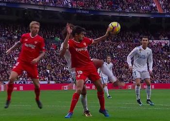 بالفيديو راديو ماركا يوضح مدى صحة ركلة جزاء رونالدو ضد إشبيلية