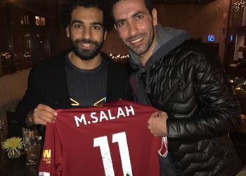 أبوتريكة لمحمد صلاح مبروك يا فخرنا