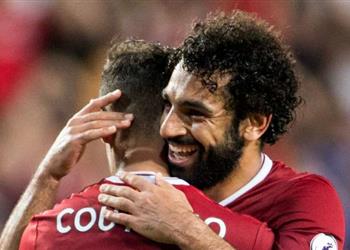 كوتينيو يشيد بمحمد صلاح لاعب عظيم