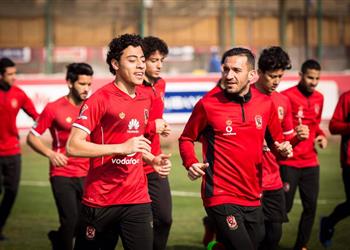 الفيديو يجهز لاعبي الأهلي لمواجهة طنطا في الدوري