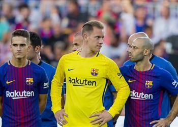 خوان جامبر ت حدد موقف شتيجن من المشاركة فى السوبر الإسباني