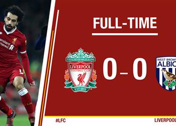 أحمد حجازي يمنع محمد صلاح من قيادة ليفربول للفوز ويتعادل سلبي ا مع وست بروميتش