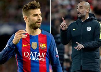 بيكيه جوارديولا أحد أفضل المدربين في العالم