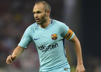 غياب إنييستا وفيرمايلين عن مواجهة بيلباو