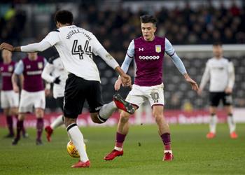 أحمد المحمدي يشارك في سقوط أستون فيلا أمام ديربي كاونتي