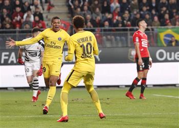 فيديو نيمار يقود باريس سان جيرمان لإذلال رين برباعية