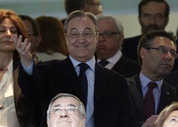 بيريز يرفض التشكيك في رونالدو ويتحدث عن الصفقات وممر برشلونة