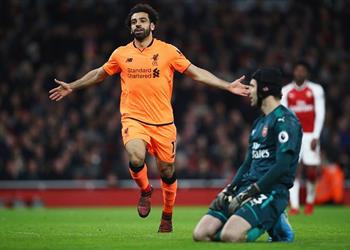 ليفربول إيكو عن محمد صلاح كان قادر ا على هز شباك آرسنال بالمزيد