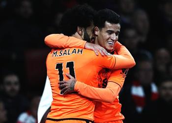 محمد صلاح يسجل رقم ا قياسي ا أمام آرسنال