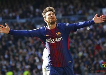 كلاسيكو الأرض ميسي يحقق رقم ا قياسي ا بعد هدفه أمام ريال مدريد
