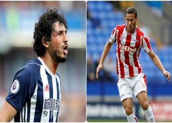 أحمد حجازي أساسيا ورمضان صبحي بديلا في مباراة وست بروميتش وستوك سيتي