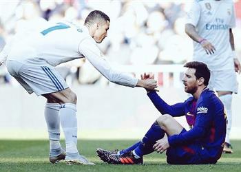 كلاسيكو الأرض ميسي ي نهي 2017 متفوق ا على رونالدو