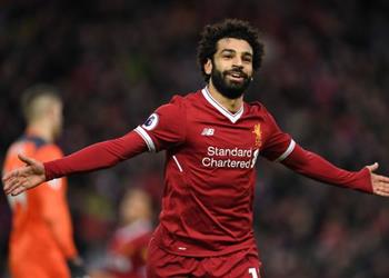 بالفيديو جماهير ليفربول تتفاعل مع شبيه محمد صلاح