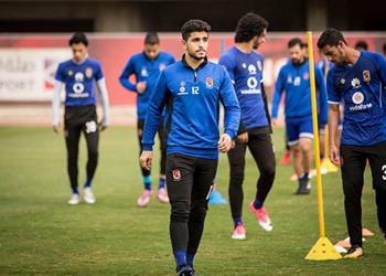 مران الأهلي ثنائي الفريق يواصل التأهيل وانتظام أيمن أشرف