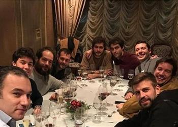 احتفال الكلاسيكو يكلف بيكيه 6000 يورو واللاعب يعلق