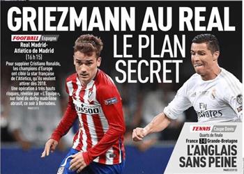 تقارير الميركاتو خطة سرية من ريال مدريد لضم جريزمان في 2018