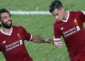 محمد صلاح وكوتينيو يقودان هجوم ليفربول أمام سوانزي سيتي