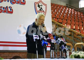 مفاوضات الزمالك مع خاما بليات تثير سخرية مرتضى منصور