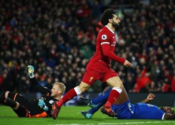 محمد صلاح الأعلى تقييم ا بعد تألقه أمام ليستر سيتي
