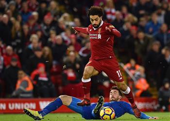 حساب الدوري الإنجليزي يتحدث عن محمد صلاح بعد هدفيه أمام ليستر سيتي