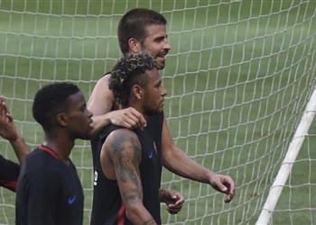 أخبار صور الكلاسيكو ي صلح بين ثنائي برشلونة