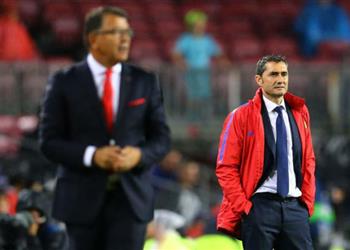 فالفيردي عانينا لتحقيق الفوز على أولمبياكوس ولم أرى لقطة بيكيه