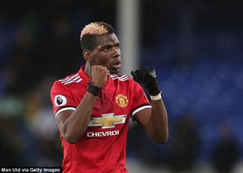 نجم آرسنال يشيد بـ بوجبا أمام إيفرتون