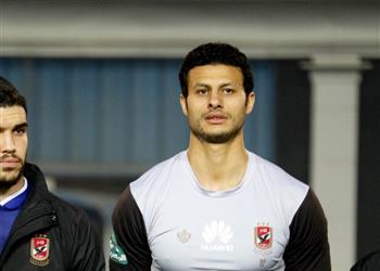 مباراة الأهلي والنصر الشناوي يغادر الملعب مصابا