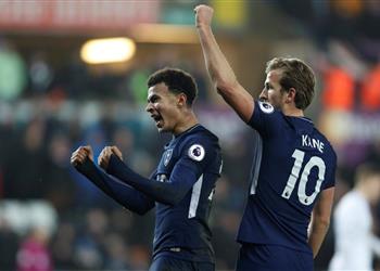 بالفيديو توتنهام يتخطى سوانزي سيتي بثنائية ومحمد صلاح يتنفس الصعداء