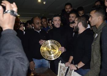 الزمالك يكرم نيبوشا في حفل على شرف مرتضى منصور