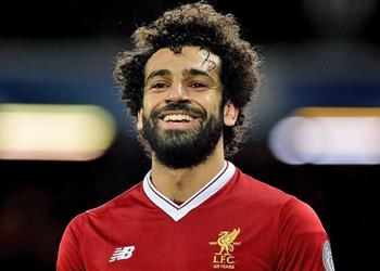 محمد صلاح في الأنفيلد قبل مواجهة إيفرتون