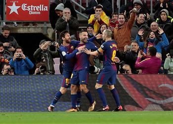 بالفيديو برشلونة يضرب ليفانتي بثلاثية في الدوري الإسباني
