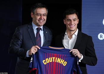 فيديو أول ظهور لـ كوتينيو أمام جماهير برشلونة في كامب نو