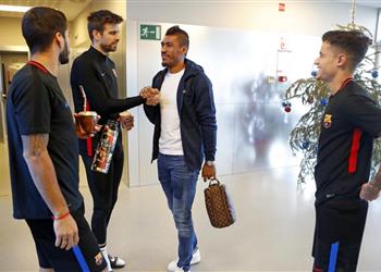 صور اليوم الأول لكوتينيو في تدريبات برشلونة